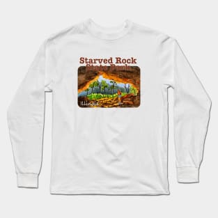 Starved Rock State Park, Illinois Long Sleeve T-Shirt